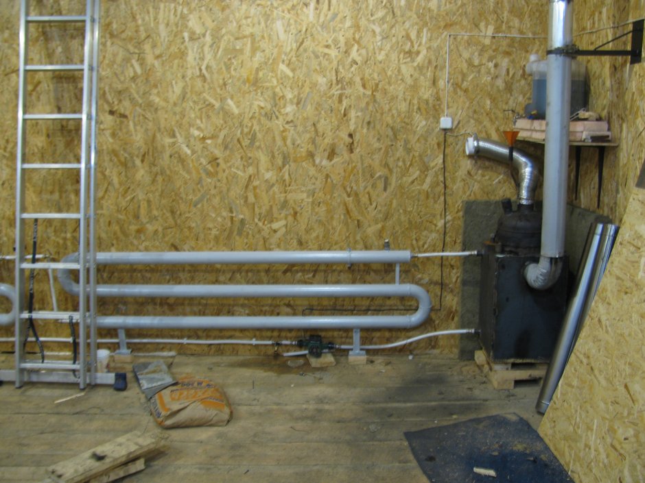 Двухоборотный котел на отработке чертежи