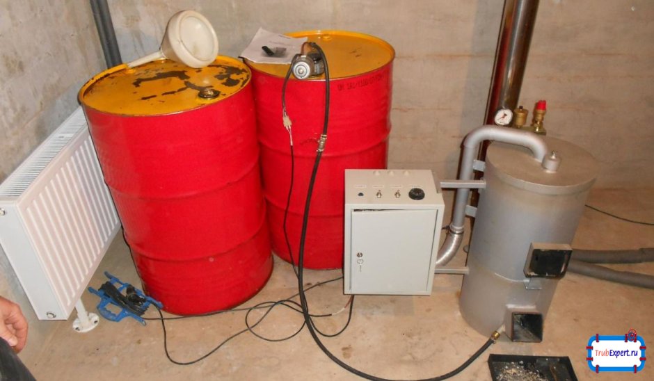 Печное отопление в гараже