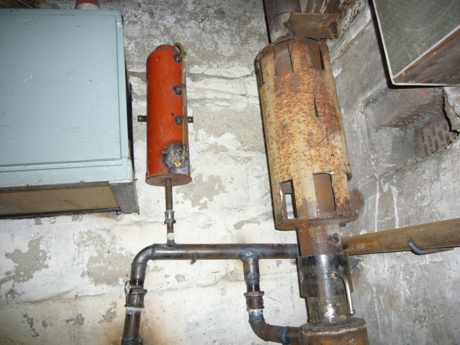 Котельная для котла на отработке