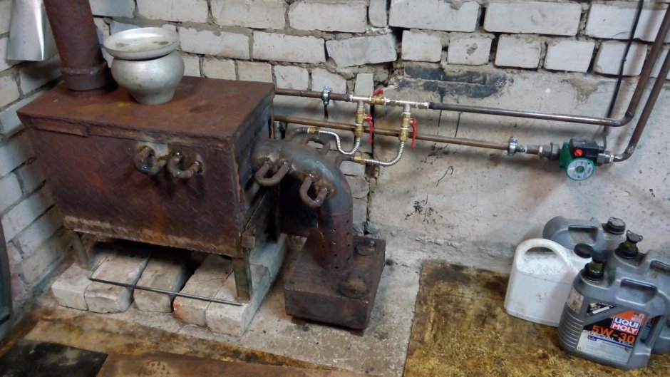 Печь автономка на солярке