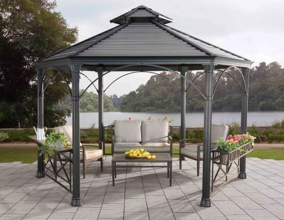 Беседка металлическая