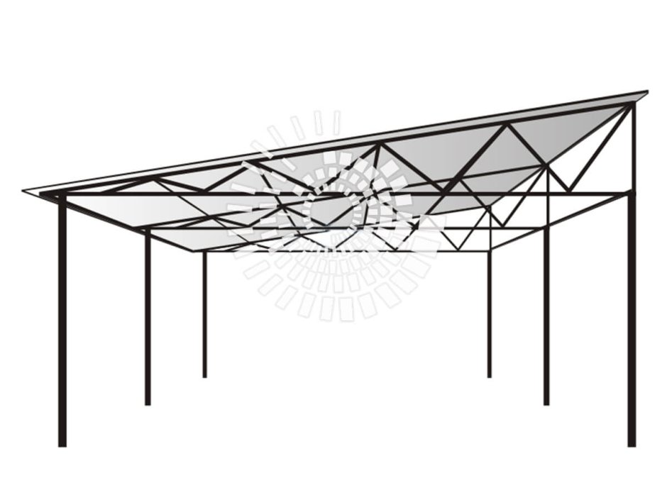 Беседка в современном стиле