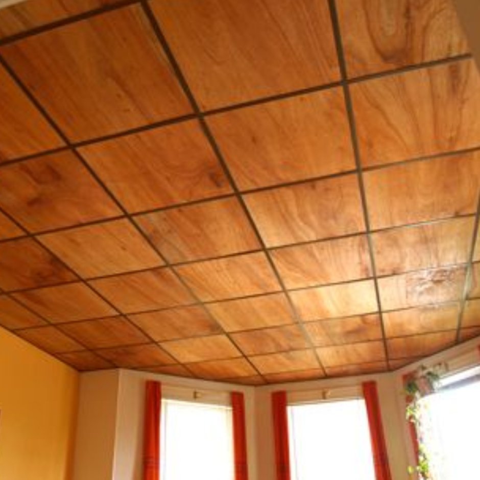 Деревянные плиты для потолка