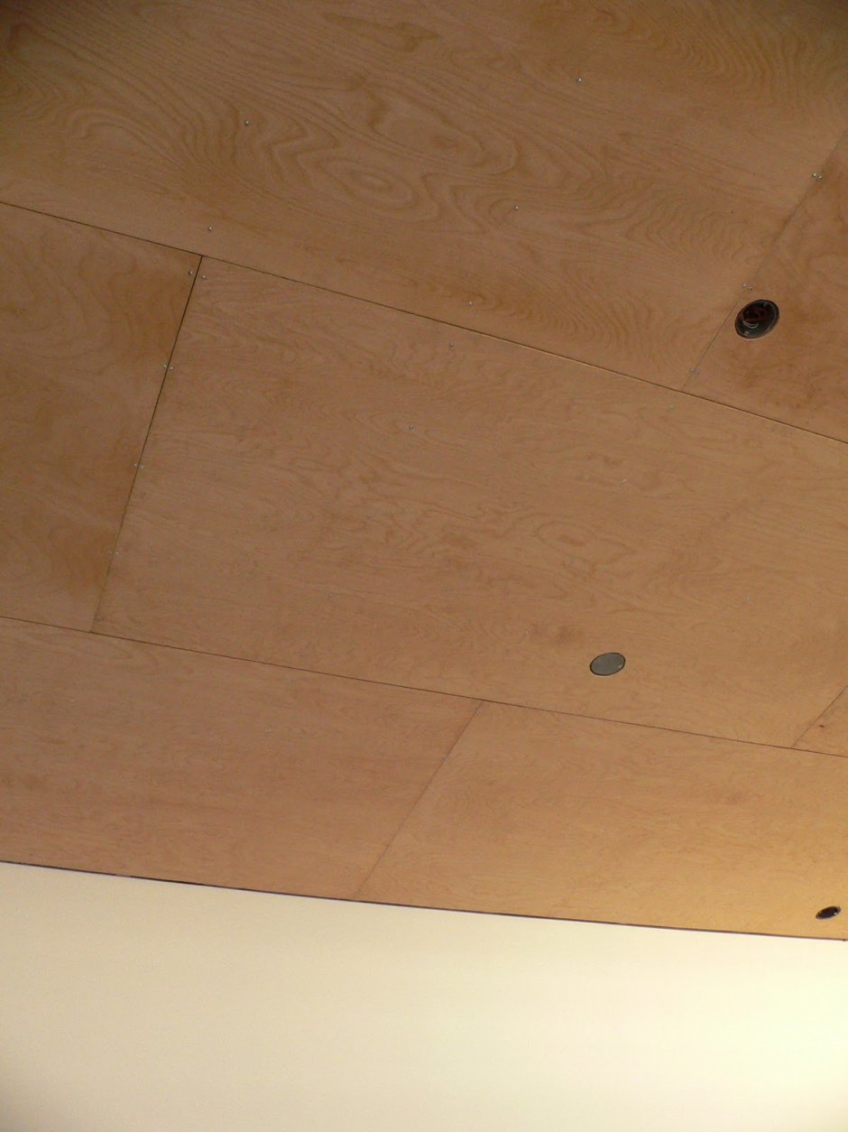 Отделка стен фанерой