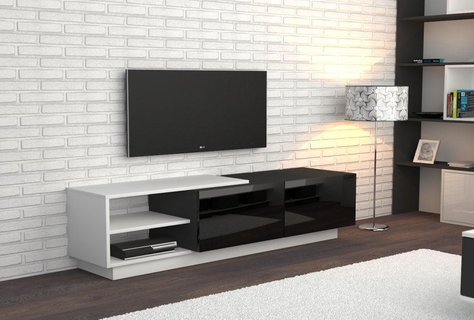 Oskar тумба RTV 2s2nb дуб Санремо