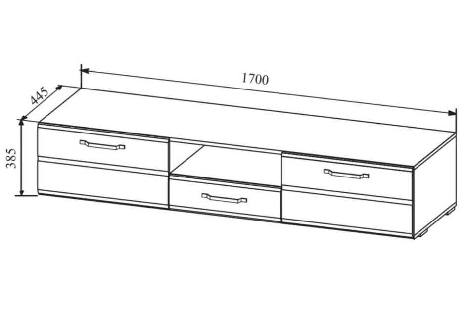 ТВ тумба MEDIACENTER