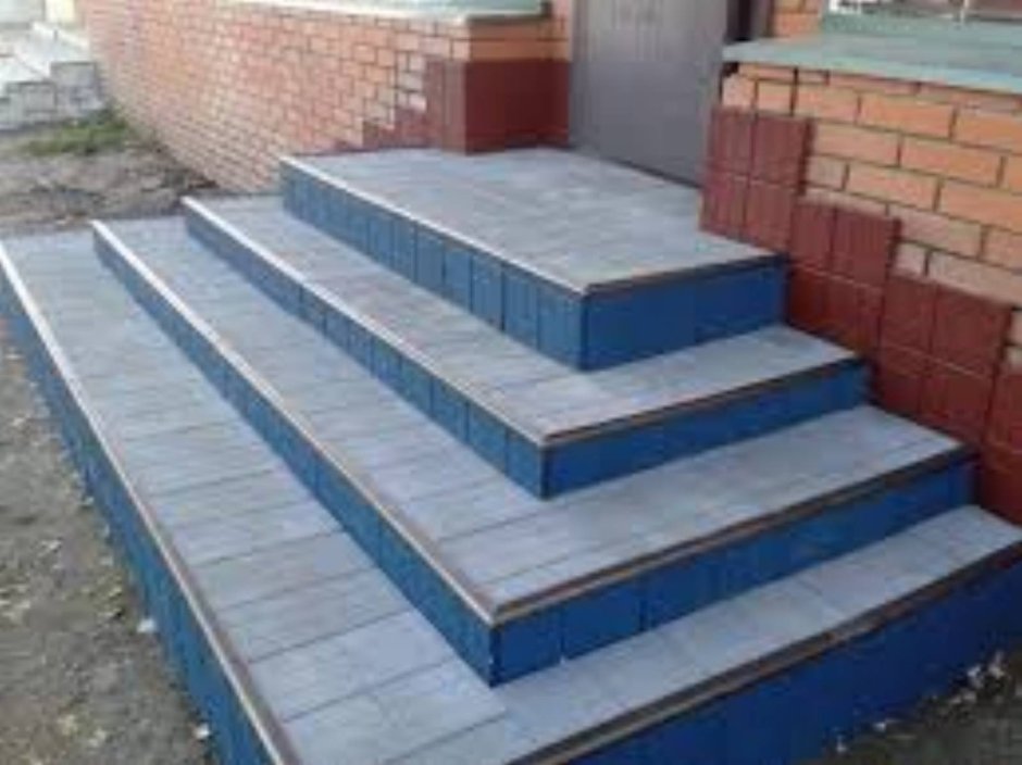 Монтаж бордюров под брусчатку с размерами