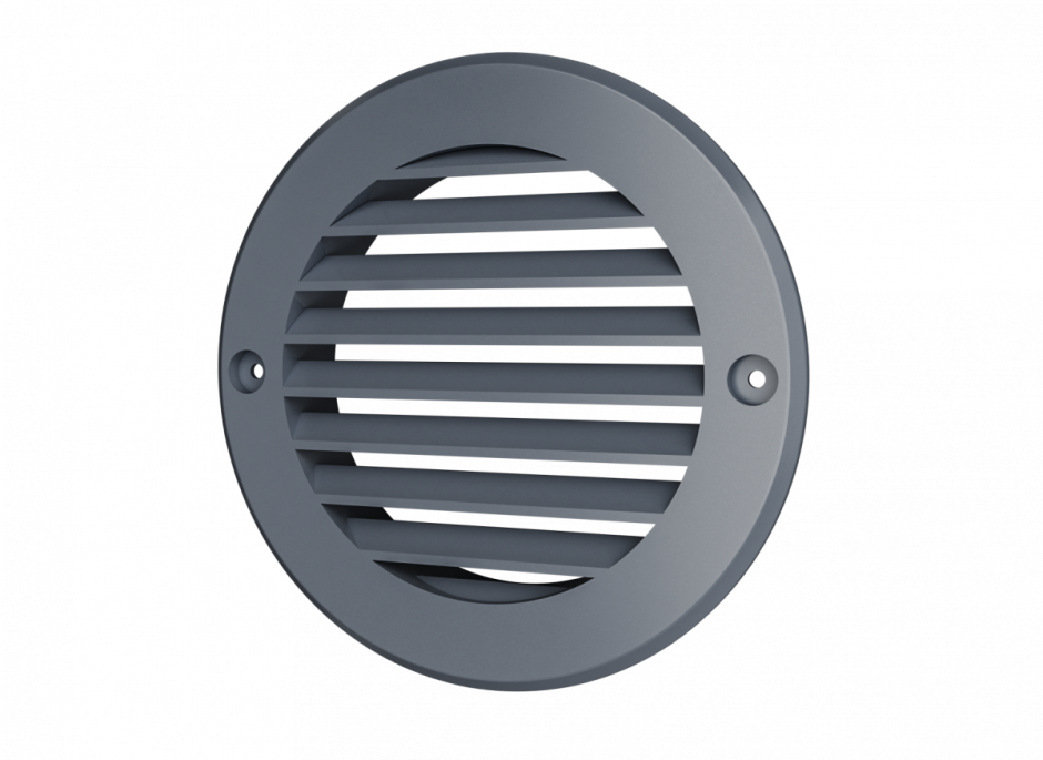 Вентарт наружная алюминиевая вентиляционная решетка 600*350