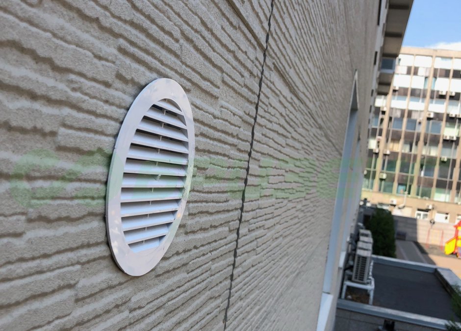 Вентиляционная решетка наружная типа еко -125