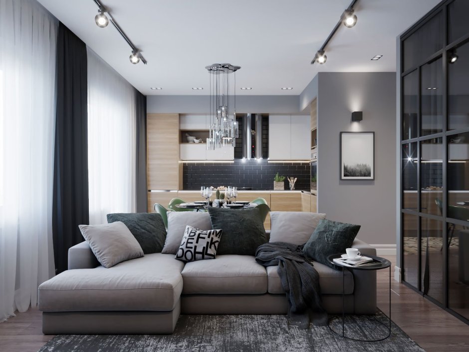 Современные спальни в трёхкомнатной квартире