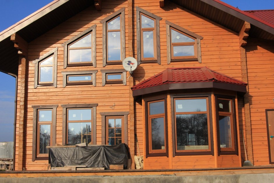 Окна в частном доме