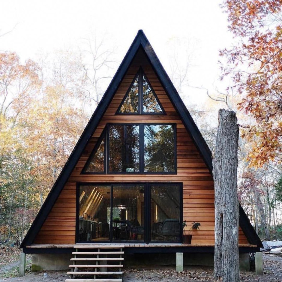 А фрейм дом шалаш