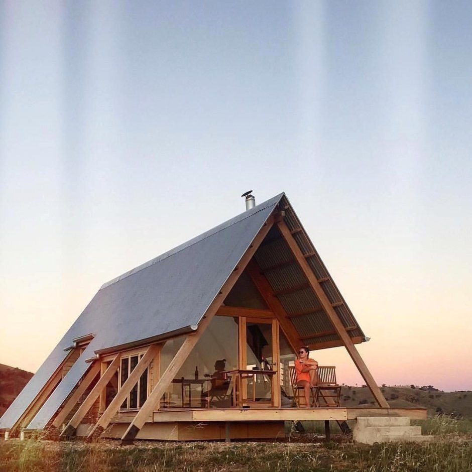 Дом шалаш глэмпинг