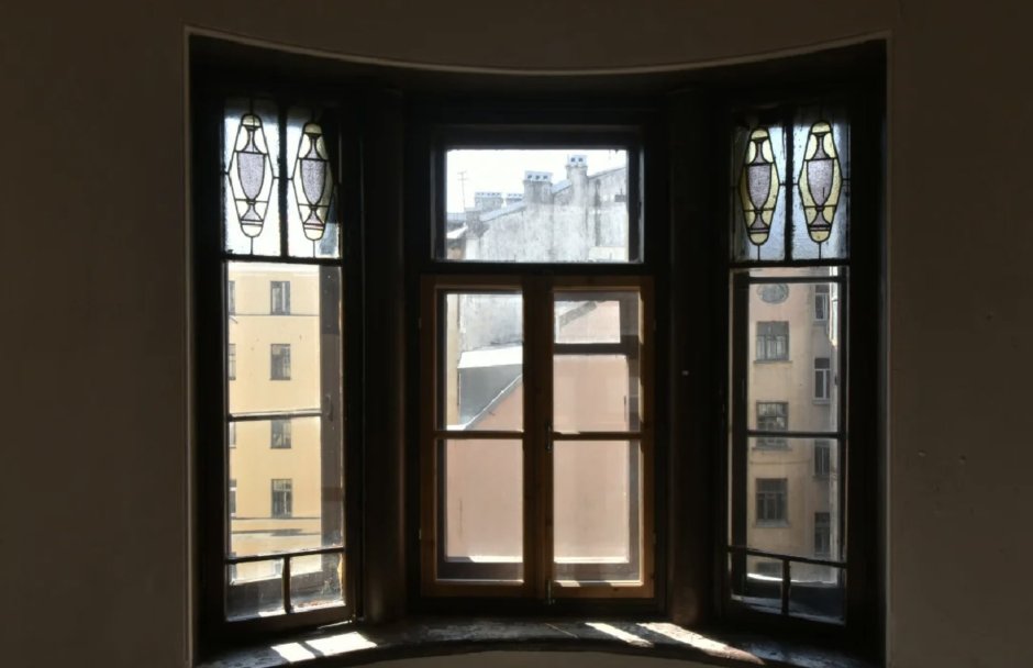 Витраж фрамуга