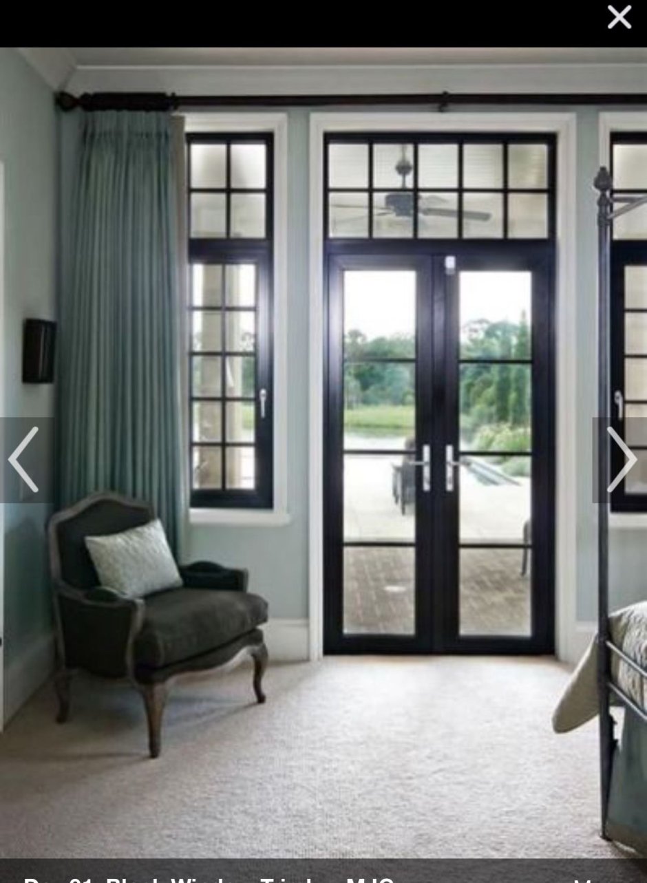 Межкомнатные окна в стене