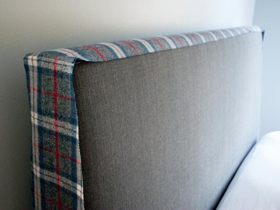 Как сшить чехол на спинку кровати своими руками из ткани