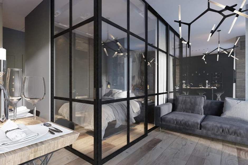 Перфорированные перегородки для зонирования