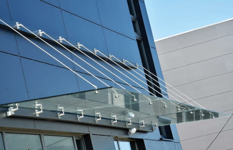 ALUTECH козырьки триплекс