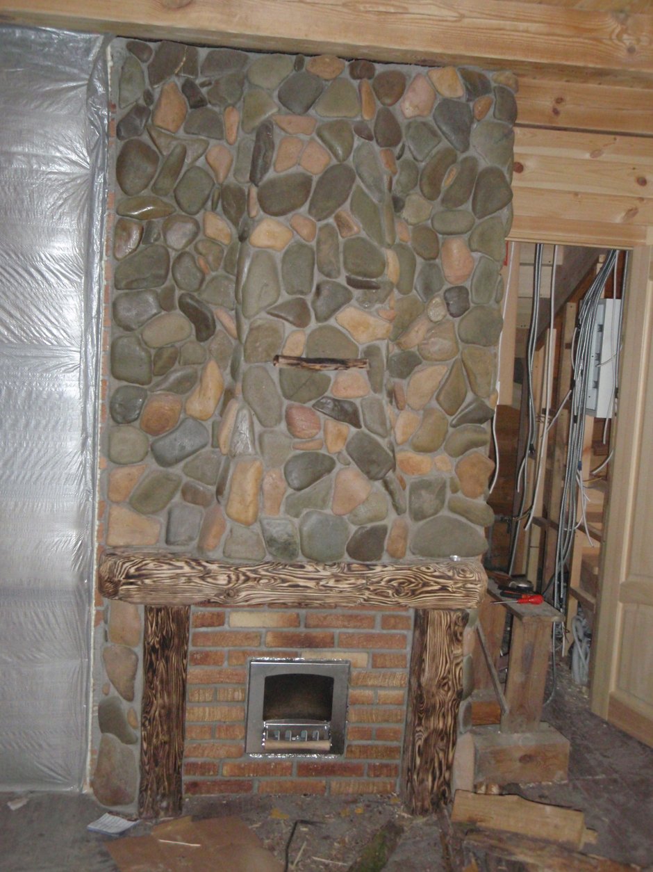 Отделка печи в бане