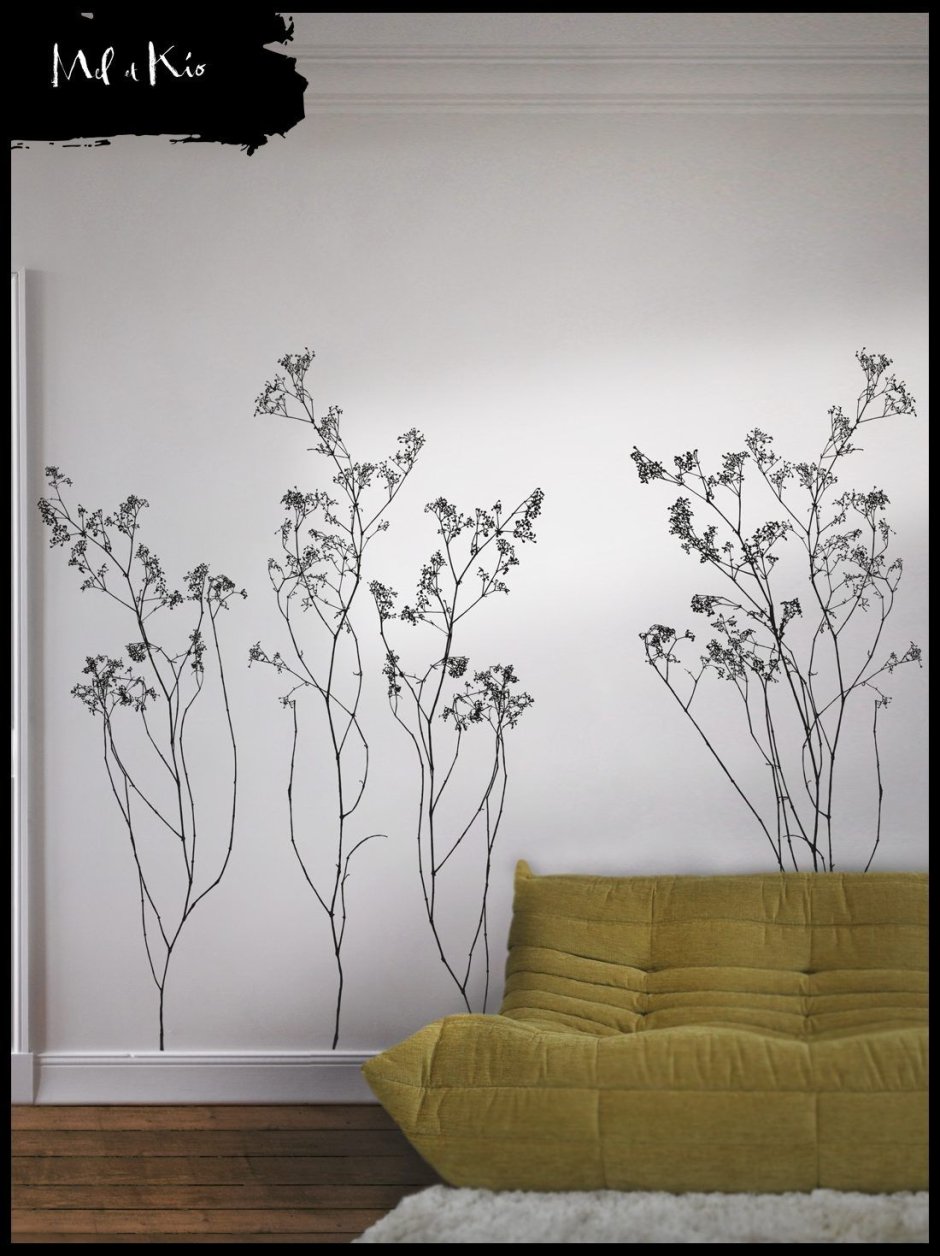 Роспись стен Минимализм