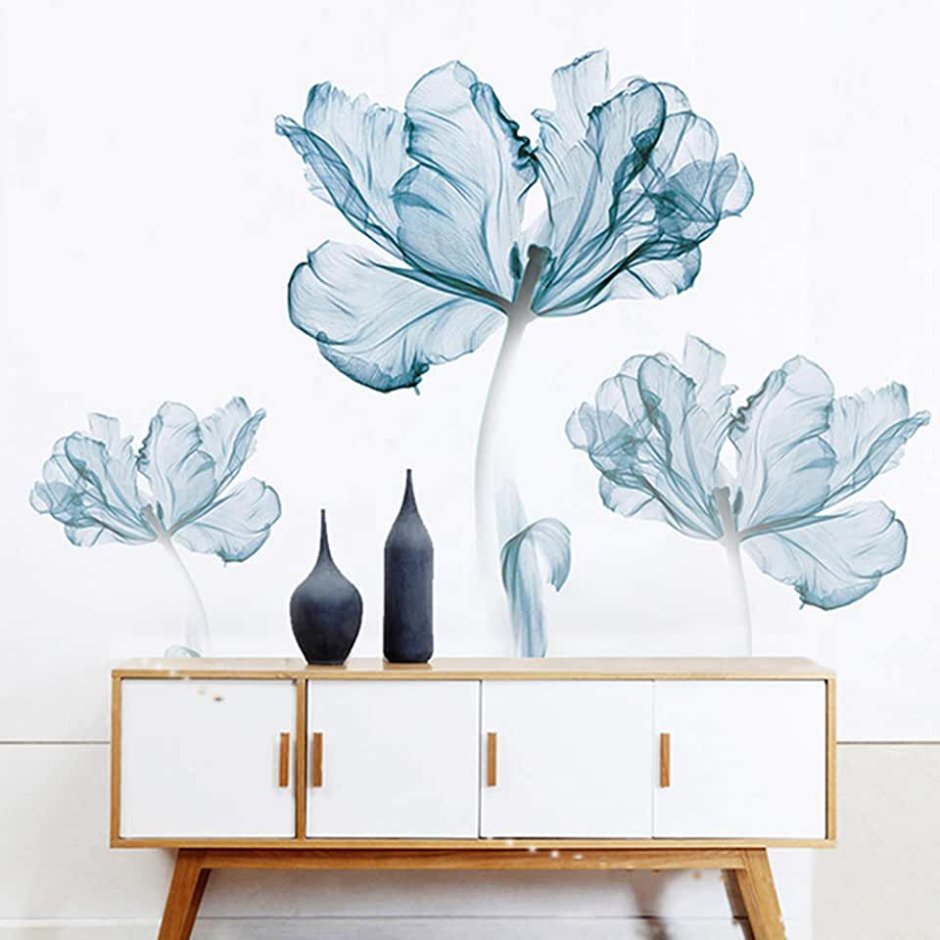 Роспись стен в интерьере Минимализм