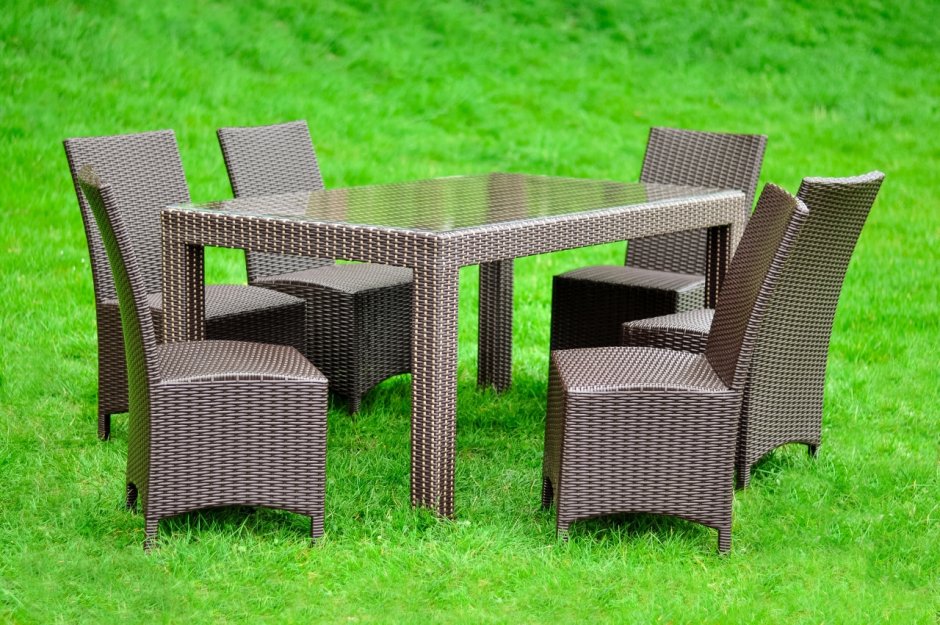 Стол садовый Keter Elise пластик графит