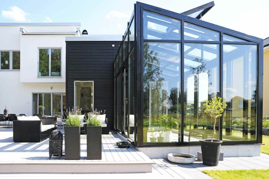 Дом фахверк Хай тек