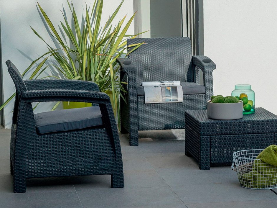 Хофф мебель из искусственного ротанга