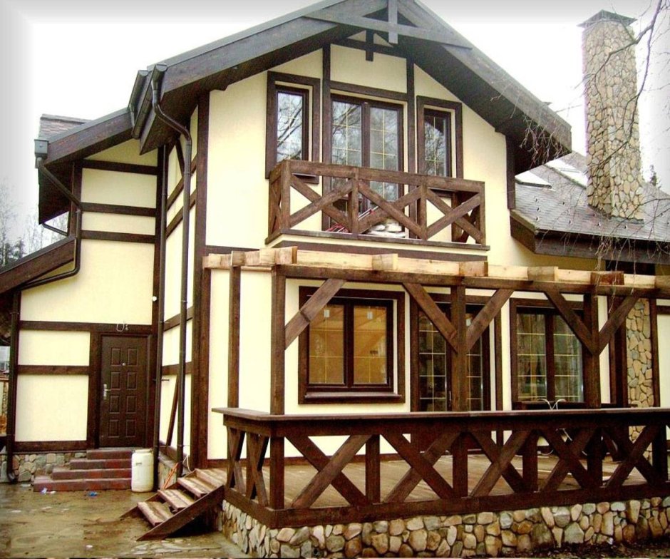 Альпийское Шале фахверк