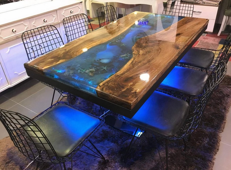 Epoxy Resin Table