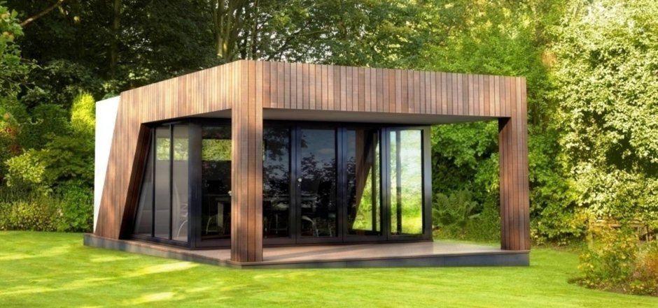 Беседка в стиле Хай тек