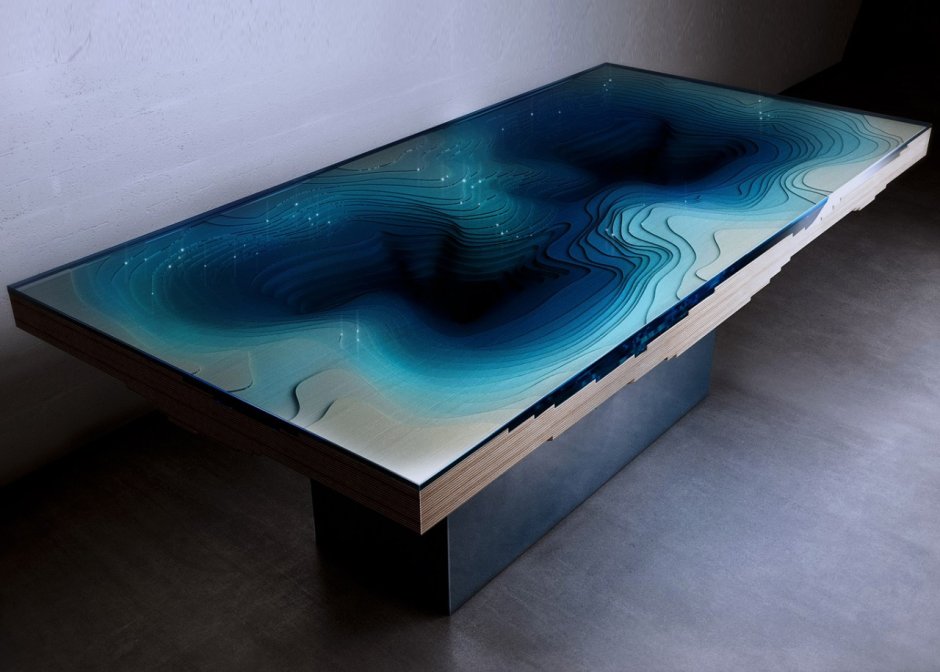 Эпоксидные стол оригинальный