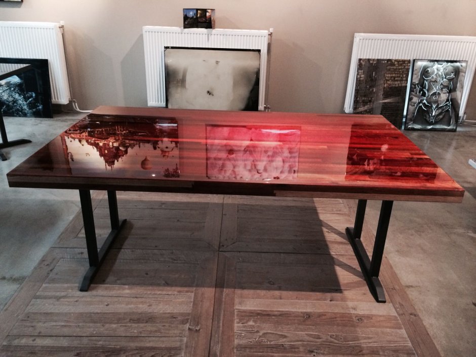 Мебель из слэба и эпоксидной смолы