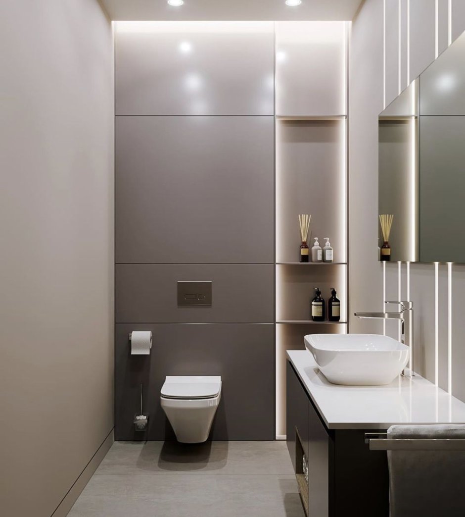 Современный туалет