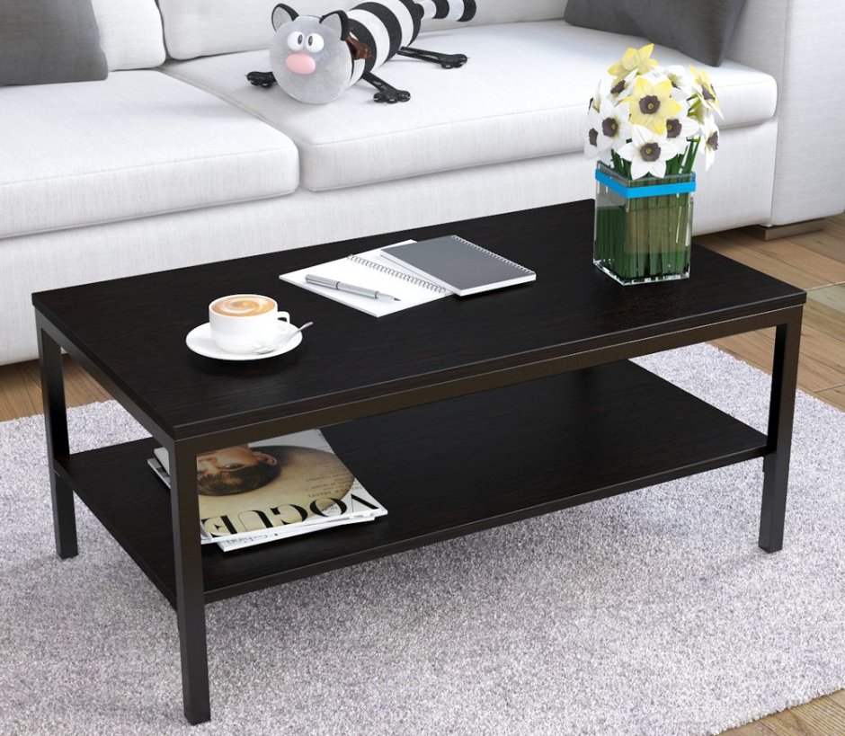 Журнальный стол лофт 900 венге