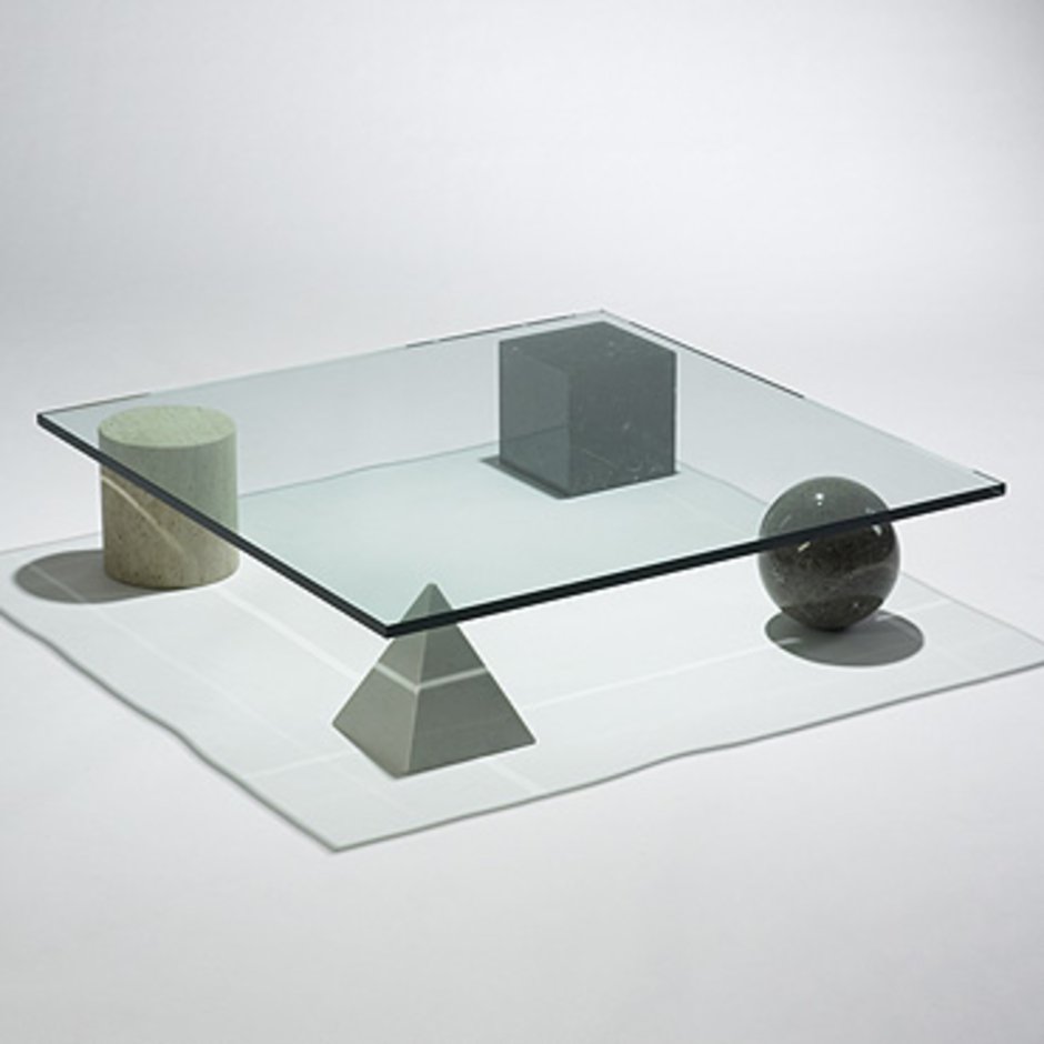 Журнальный столик из дуба