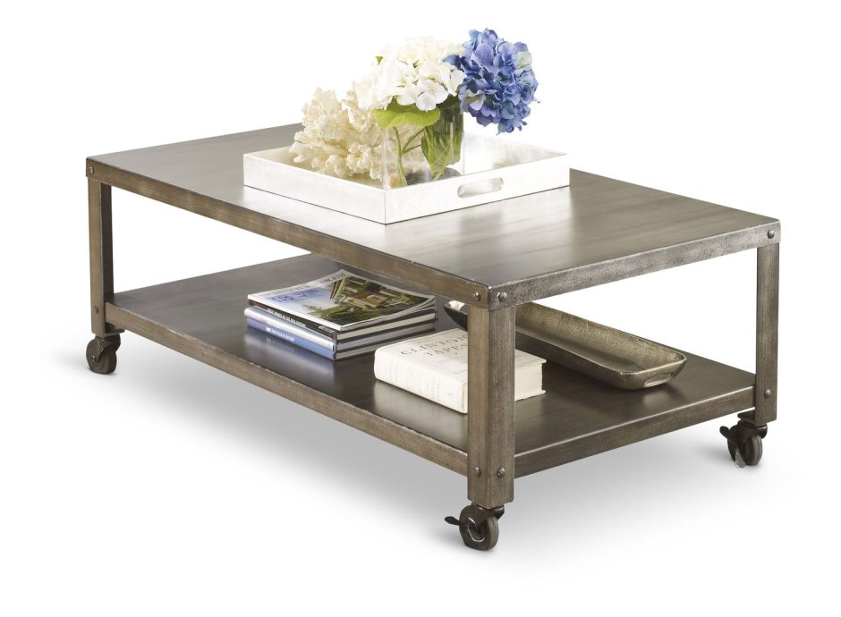 Деревянный журнальный стол Mesa de Centro