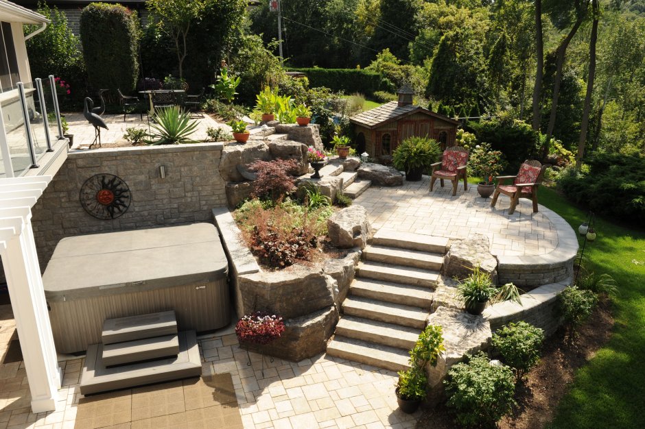 Погреб под верандой