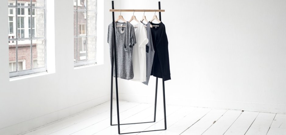 Вешалка рейл напольная лофт