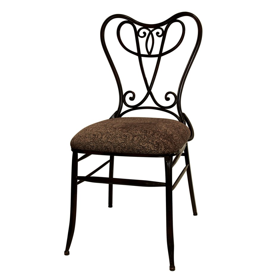 Стул металлический со спинкой