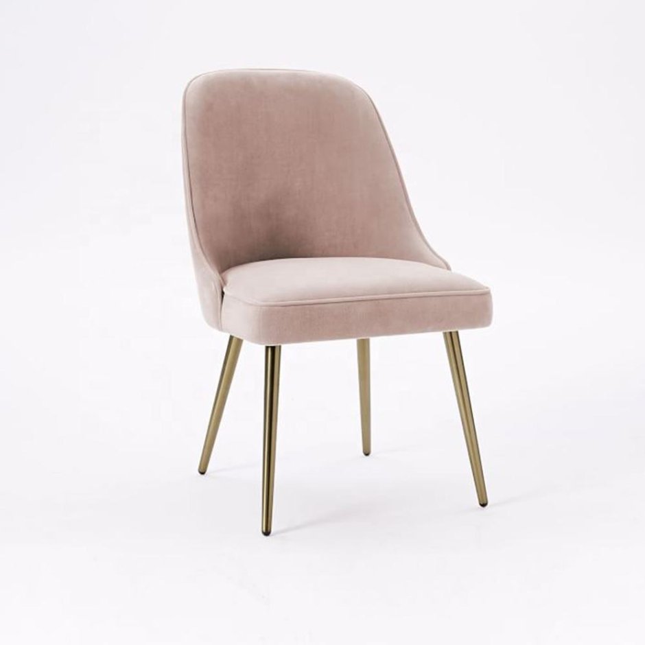 Mid-Century Velvet Dining Chair