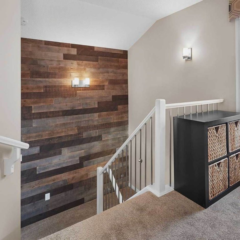 Отделка верхней ступени лестницы