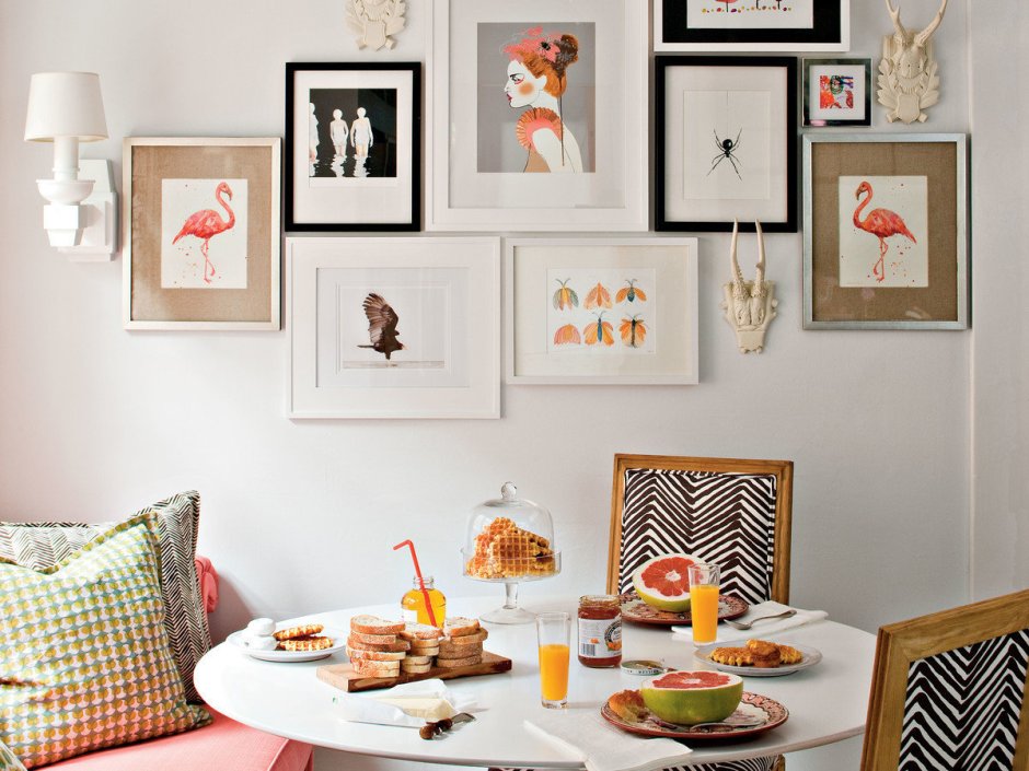 Полочка на кухню над столом