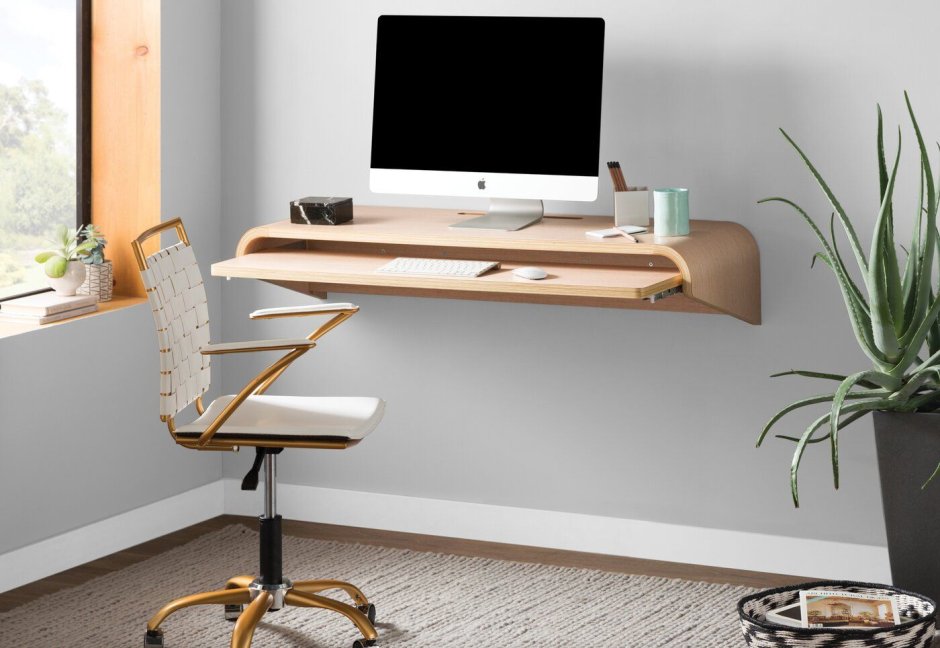 Подвесной компьютерный стол