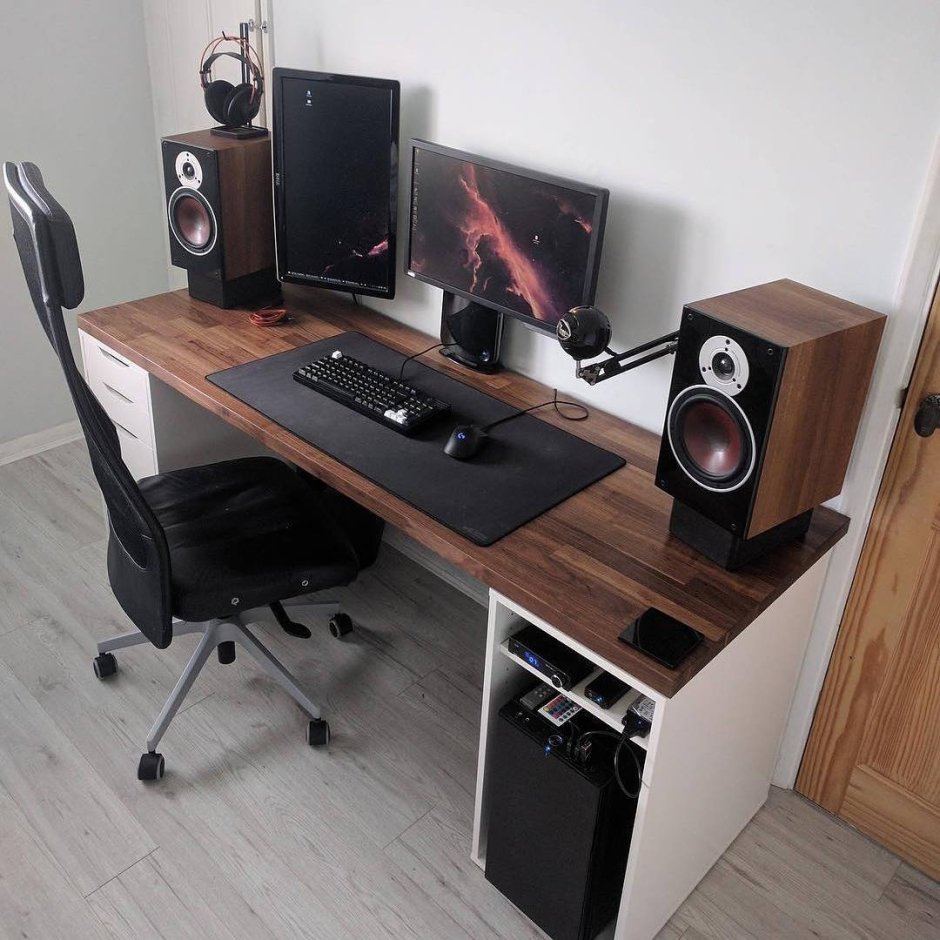 Стол компьютерный Homeoffice (белый, 1200х550х964 мм)