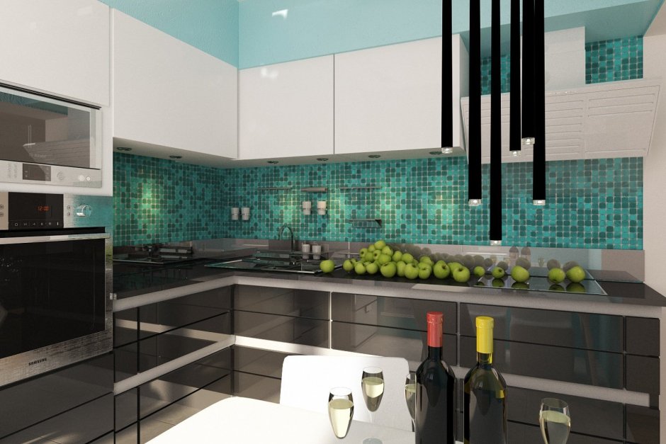Кухни Неоклассика 2022 изумруд