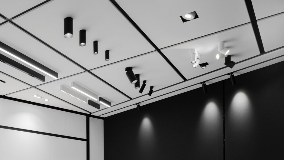 Современные светильники потолочные