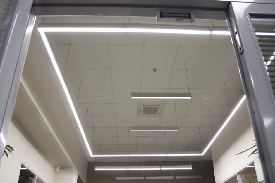 Fluorescent Ceiling Light Fixture t8 60x