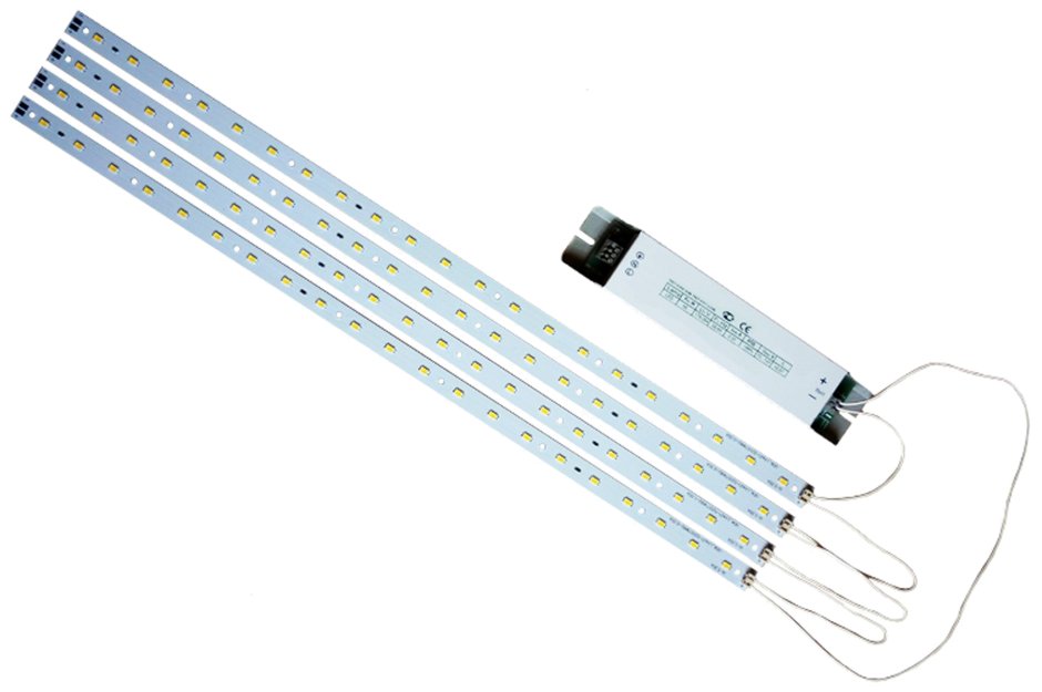 Световыединии на потолке