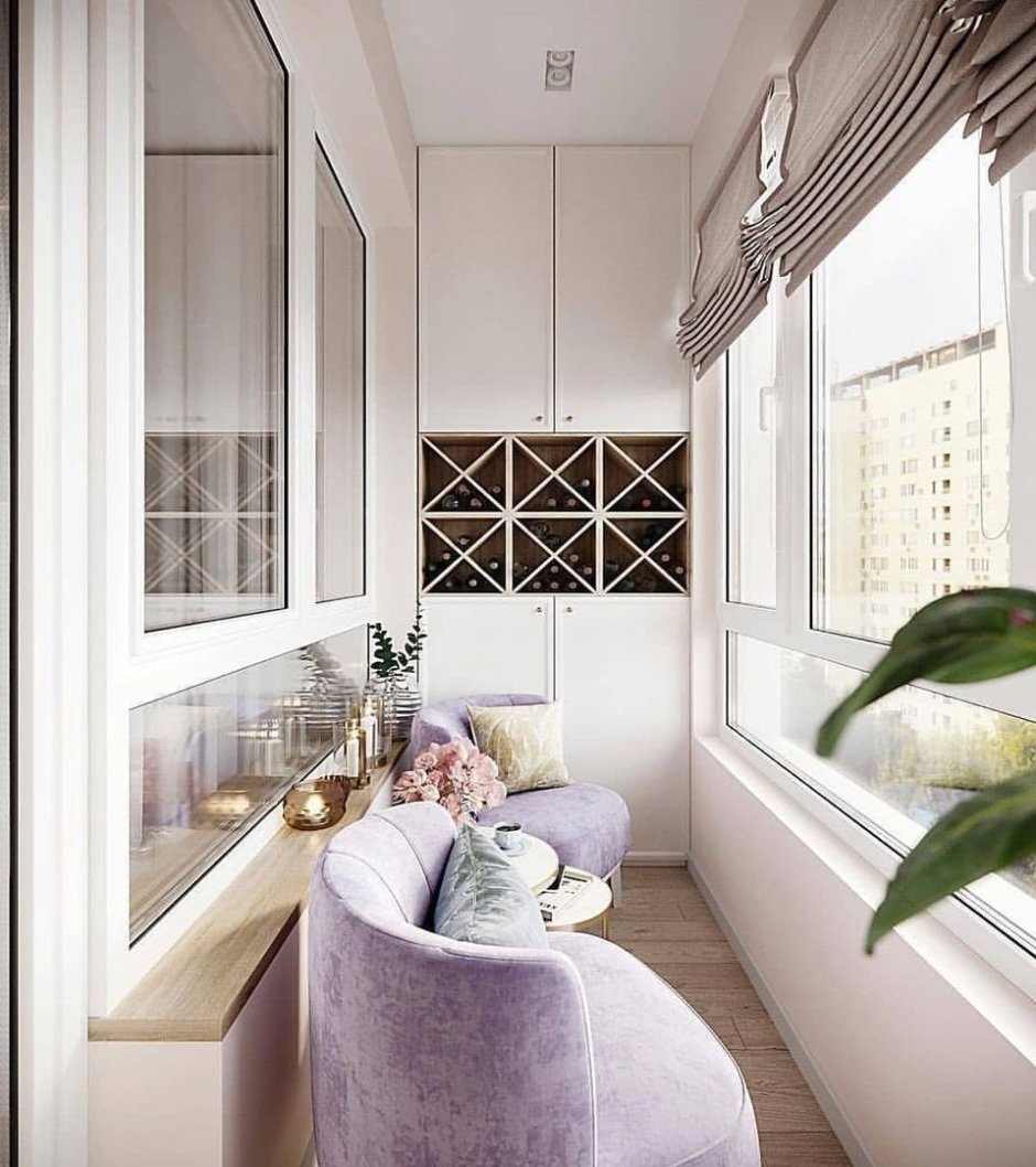 Идеи для маленького балкона